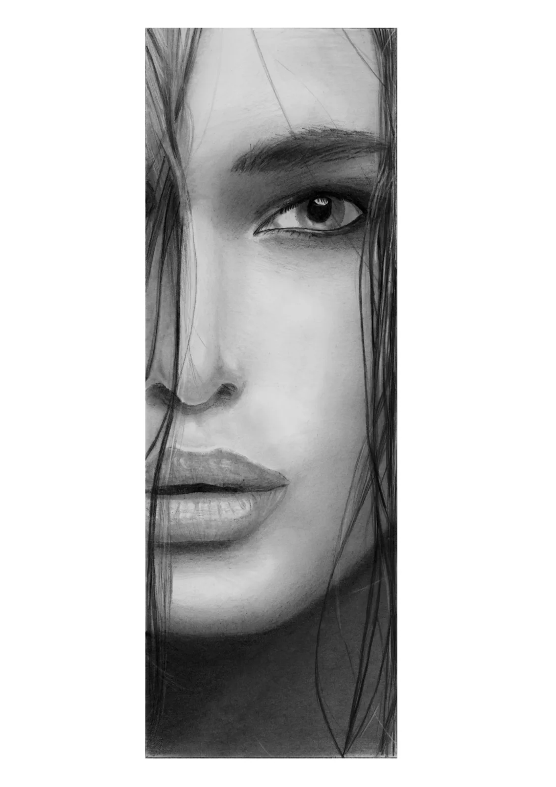 Again — pencil drawing, 2022