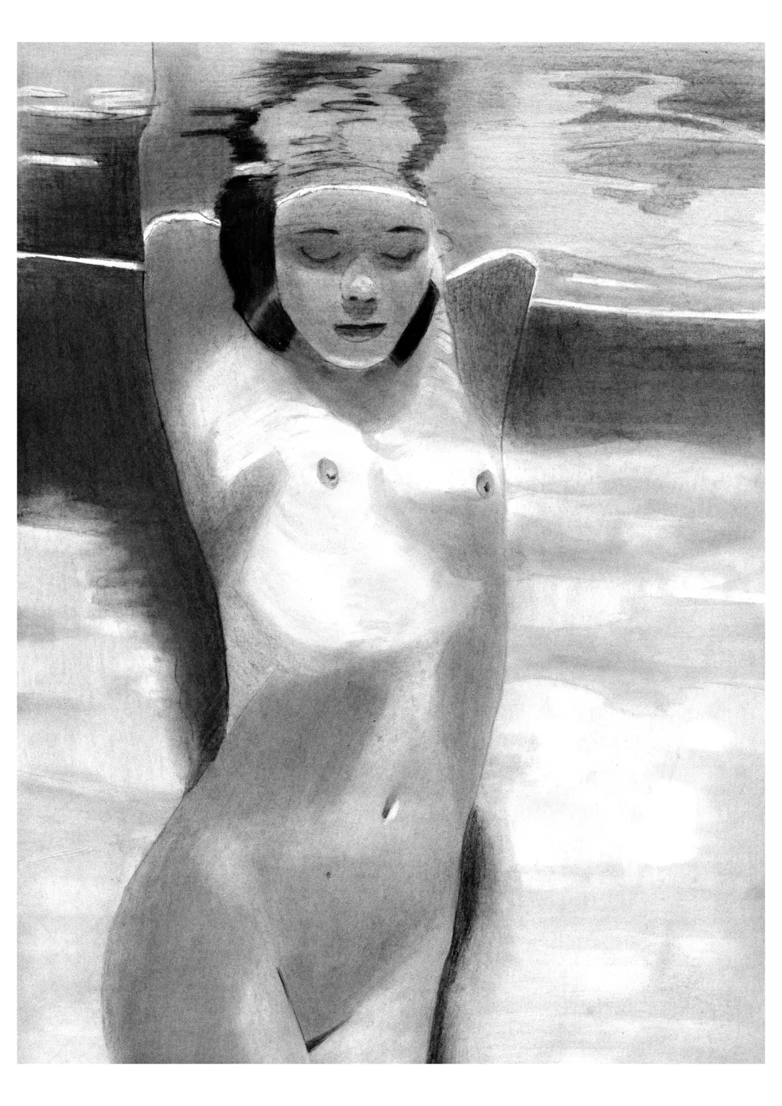 The age of innocence — pencil drawing, 2024