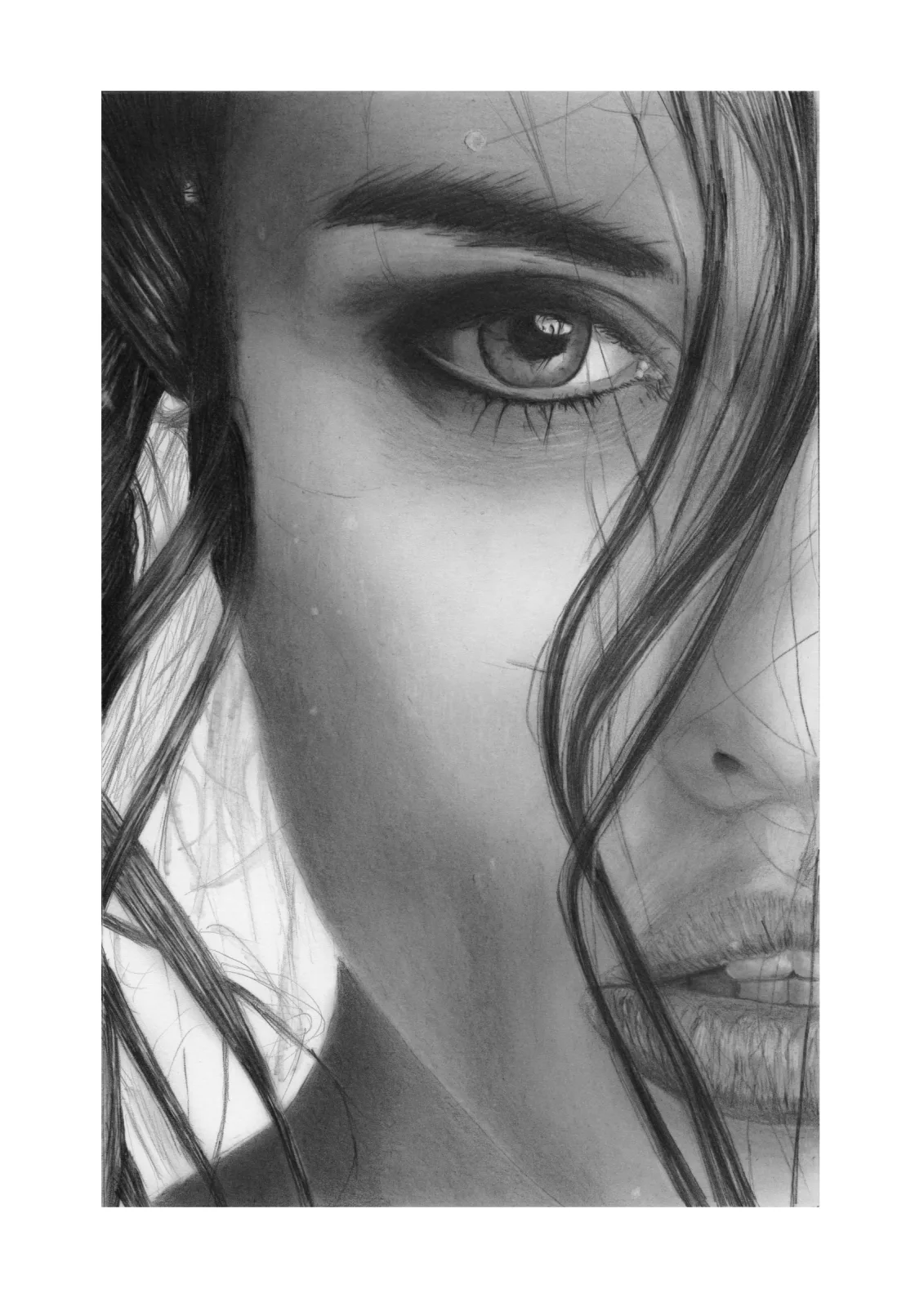 Guide Me — pencil drawing