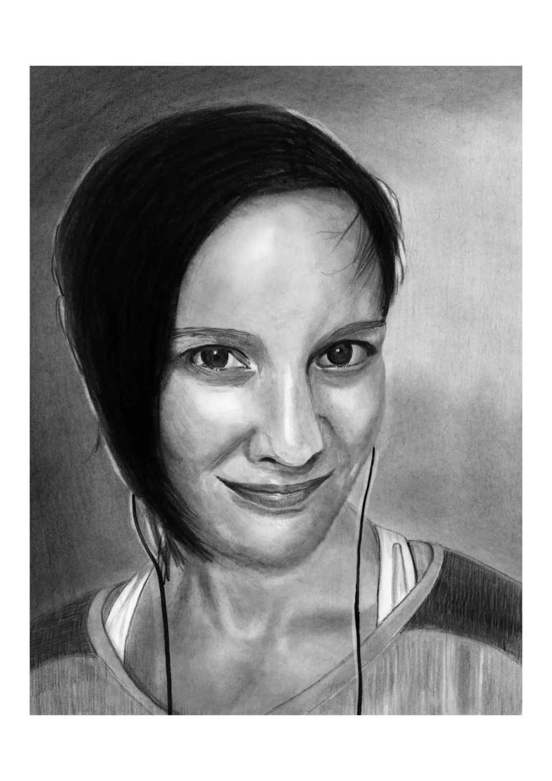If I Can’t Take My Yarn, I’m Not Going. — pencil drawing, 2022