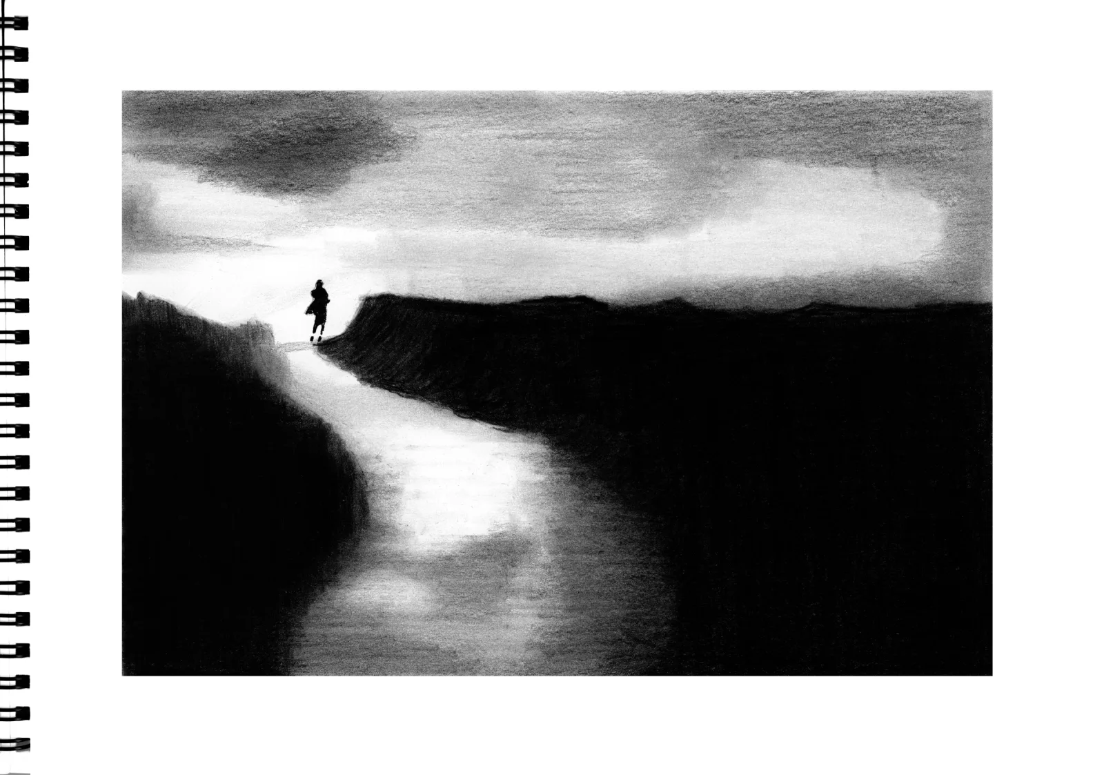 "Wander" Day 11 — drawing, 2023