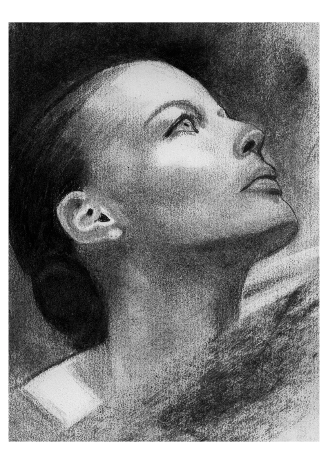 Romy — pencil drawing, 2022