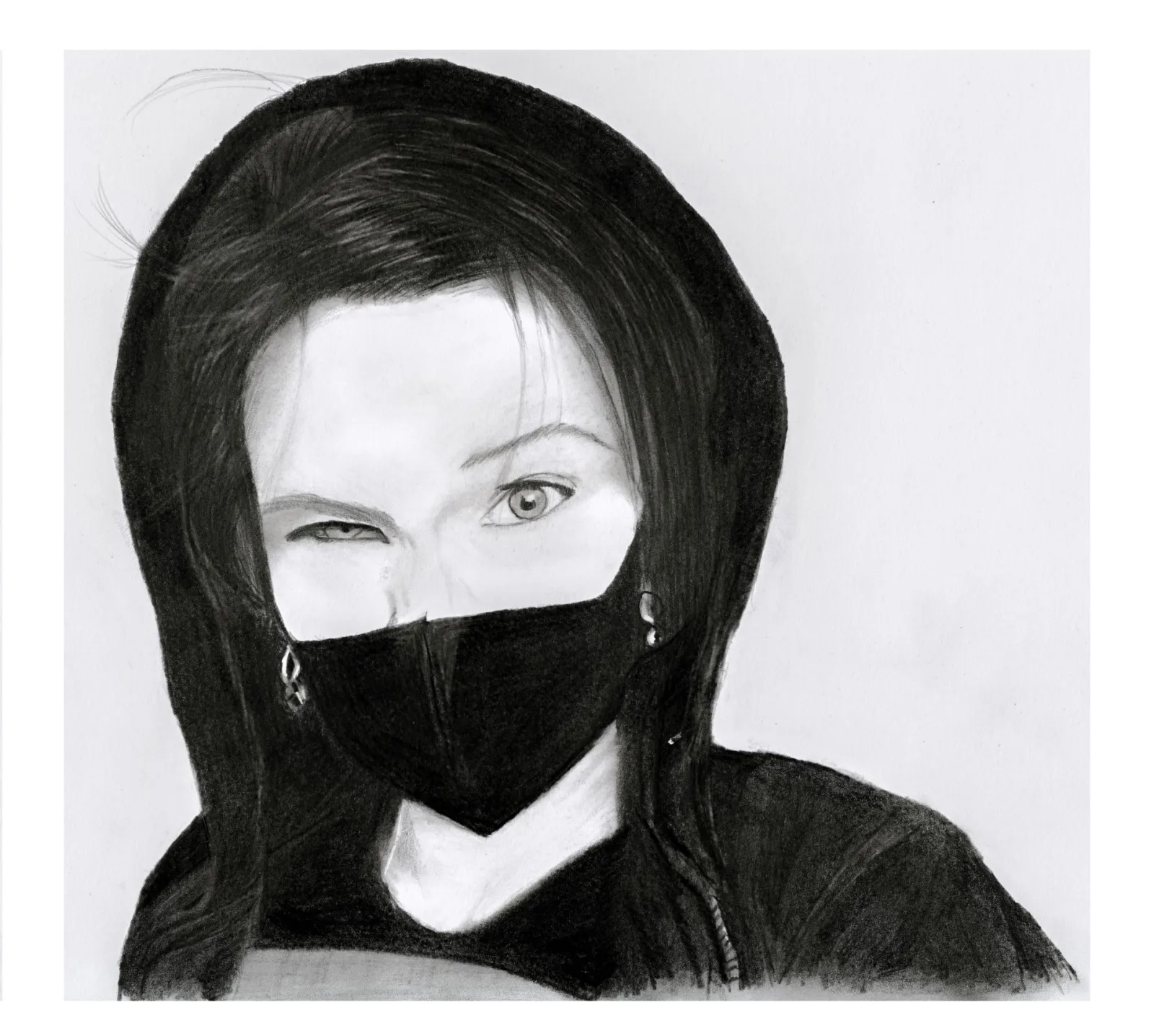 Just Another Gang — pencil drawing, 2021