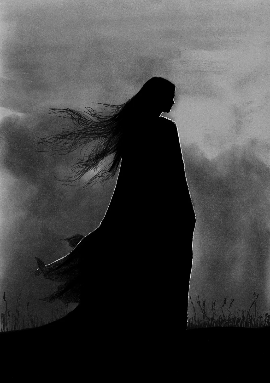 "Murky" Day 4 — drawing, 2025