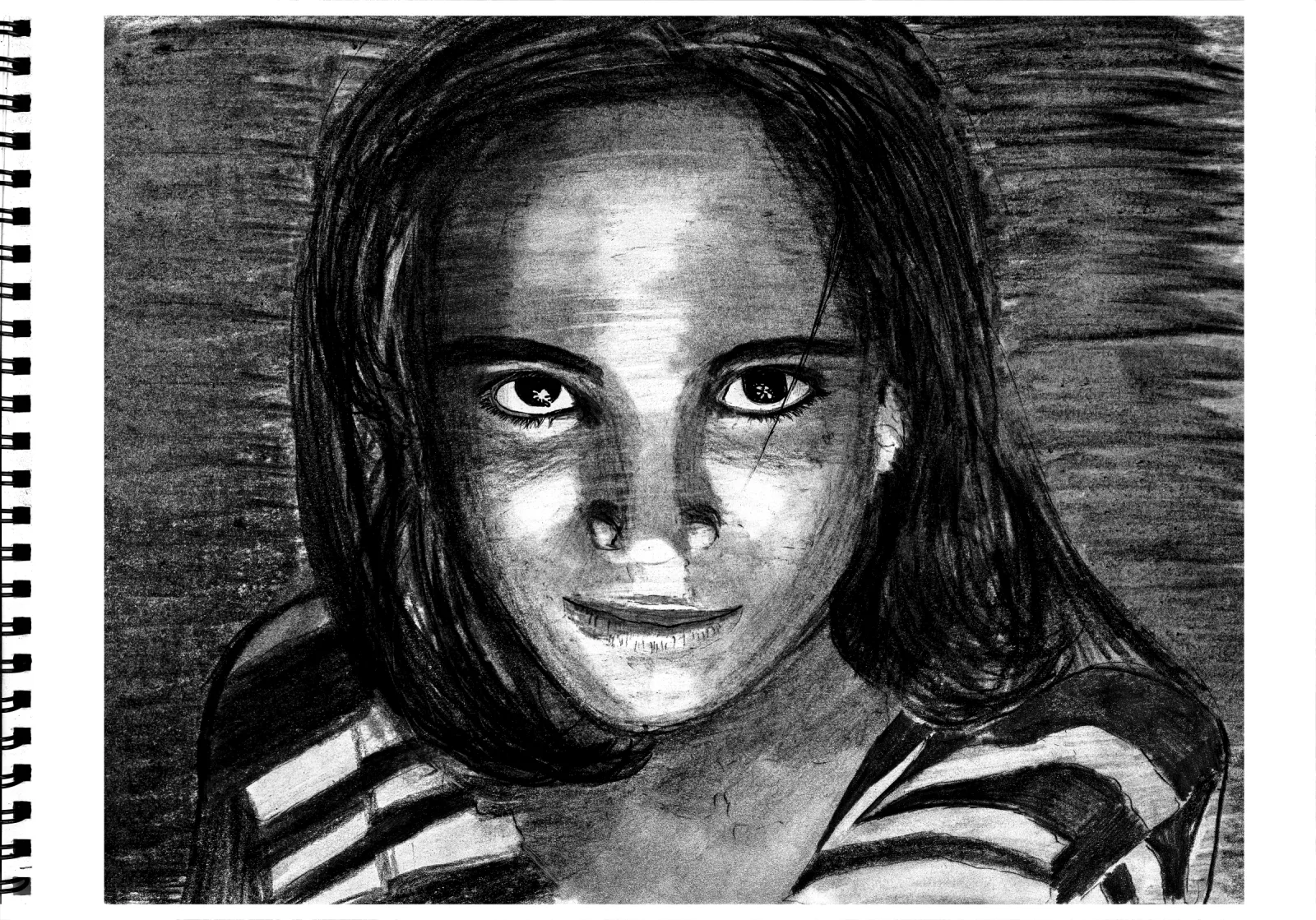 "Nomadic Girl" Day 10 — drawing, 2024