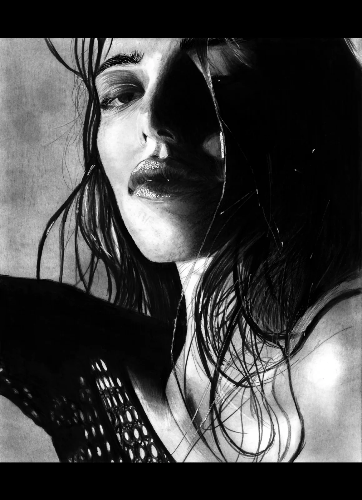 Devotion pt. II — pencil drawing, 2023