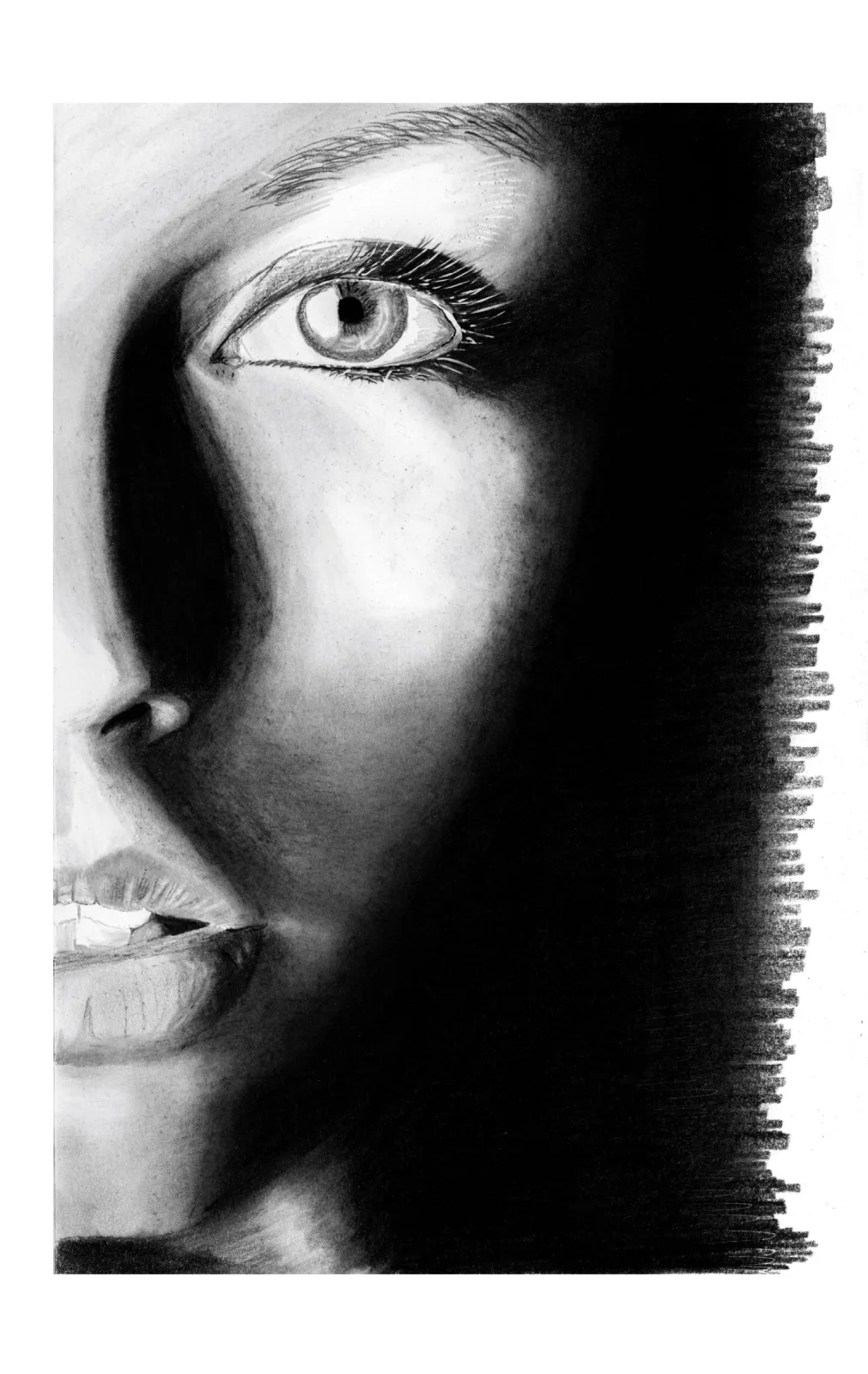 You Don’t Even Know Me — pencil drawing, 2022