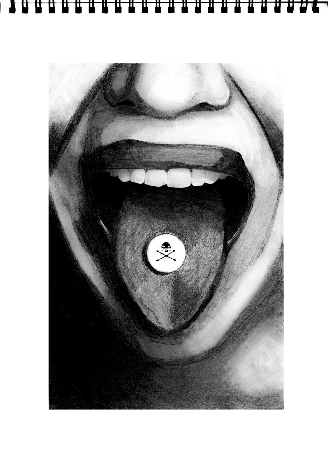 "Uncharted" Day 20 — drawing, 2024