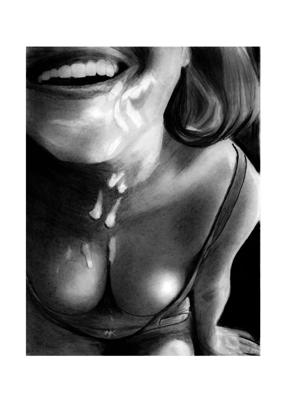 Proud — pencil drawing, 2022