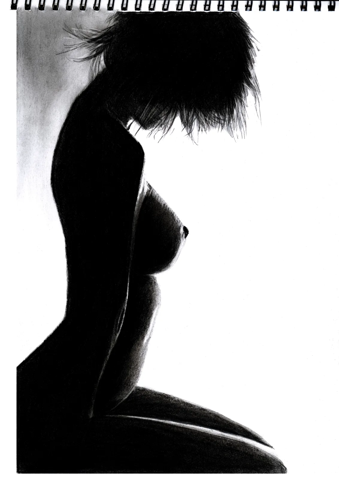 Just One Of Us — pencil drawing, 2023