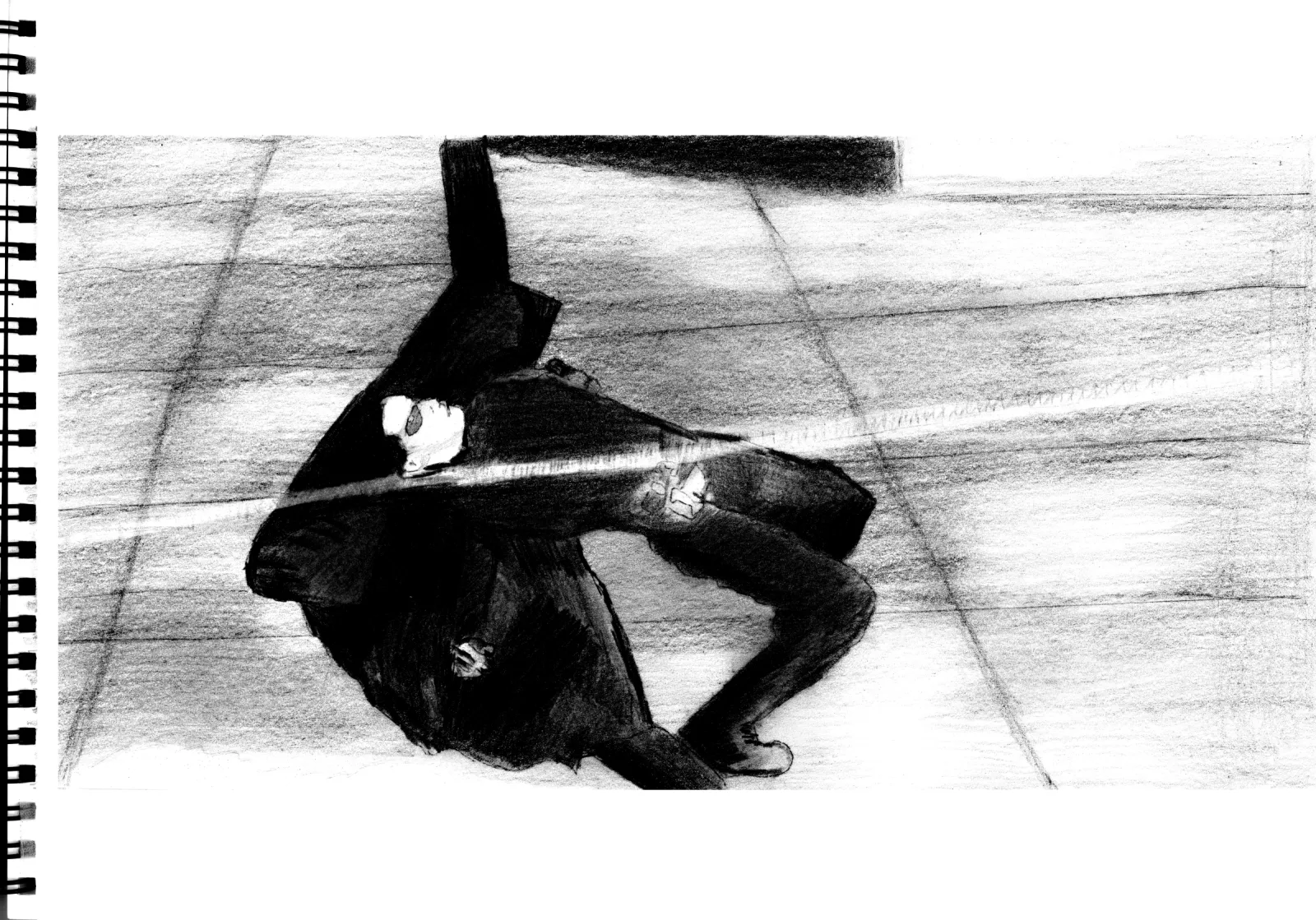 "Dodge" Day 4 — drawing, 2023
