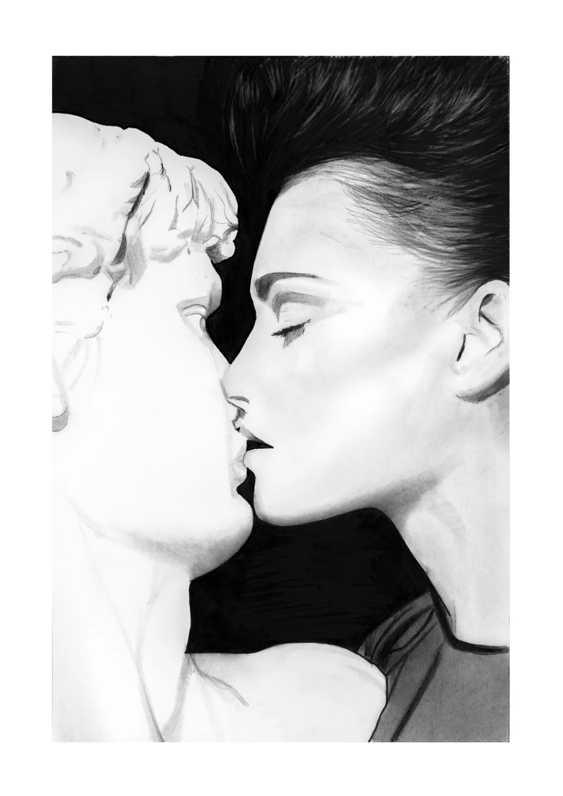 True Love — pencil drawing, 2023