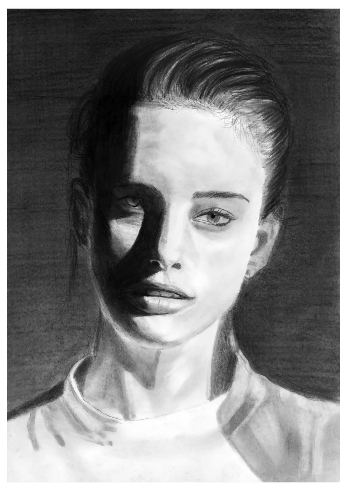 Alejandra — pencil drawing, 2022