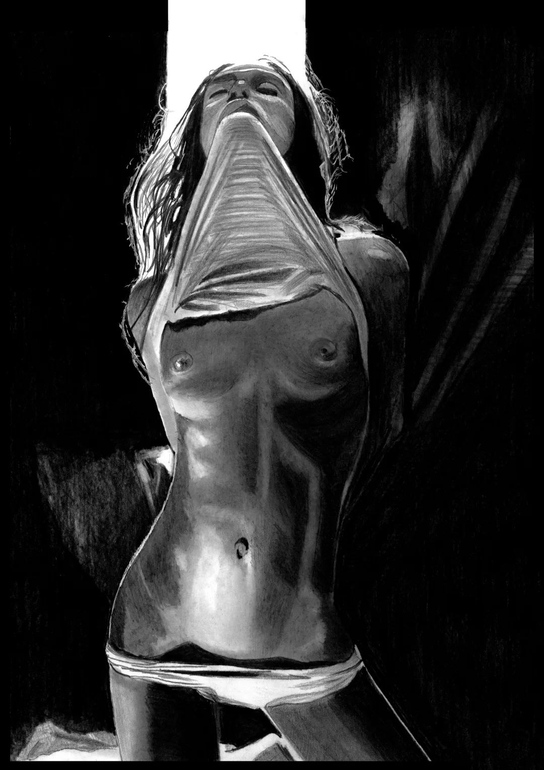 Be yourself, everyone else is already taken. — pencil drawing