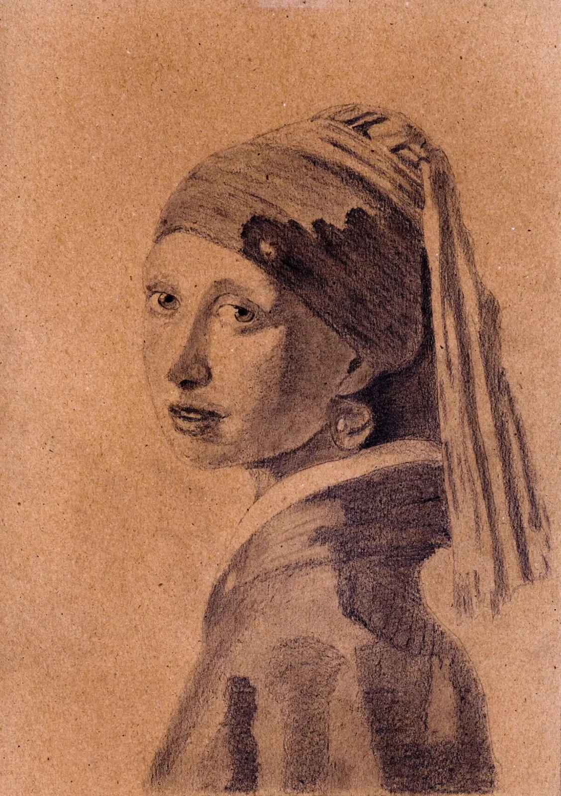 Just like that — pencil drawing, 2022