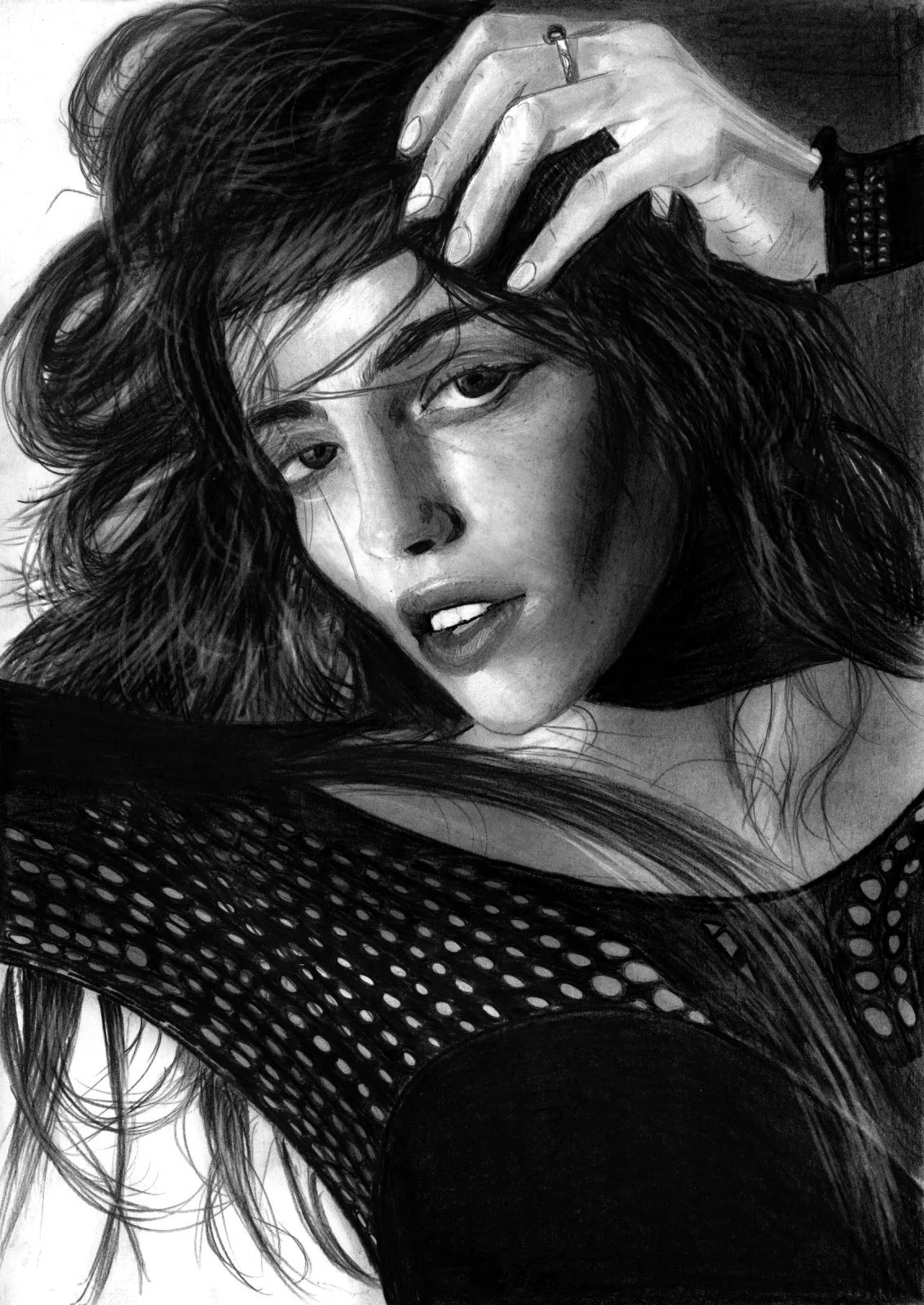 Devotion — pencil drawing, 2023