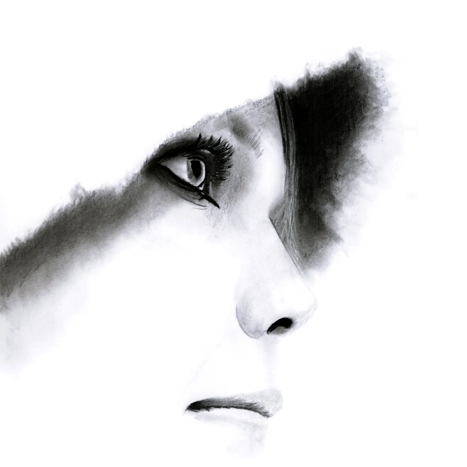 Maybe — pencil drawing, 2023