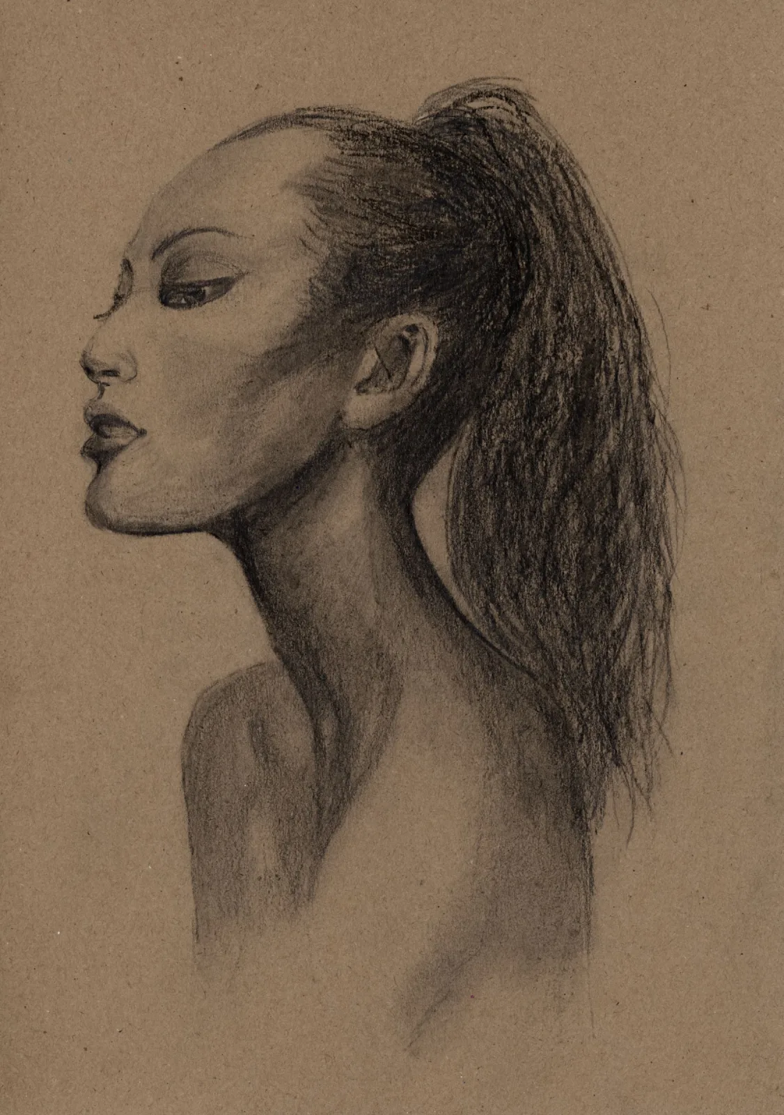 ref. "Drawing The Head For Artists" Oliver Sin — pencil drawing, 2022