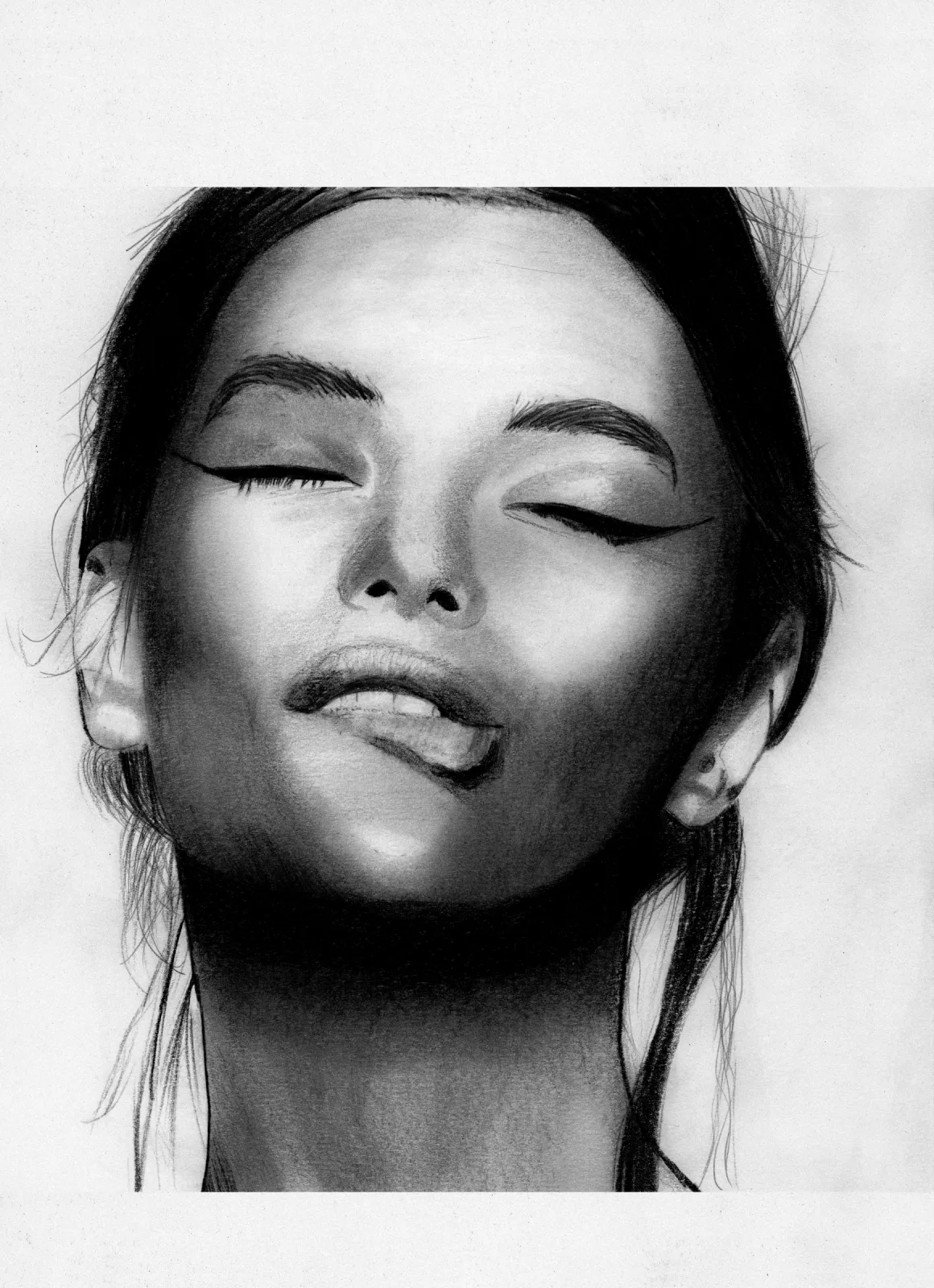 Tasty — pencil drawing, 2023