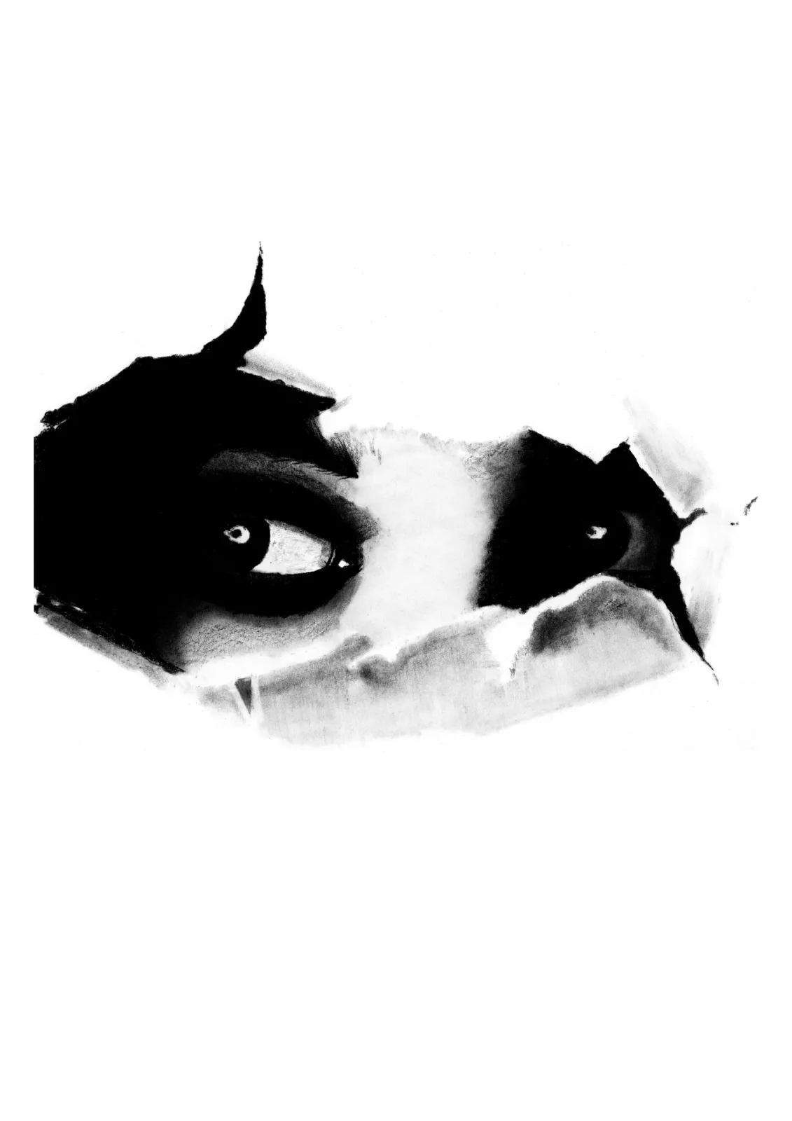 "Ragged" Day 15 — drawing, 2025