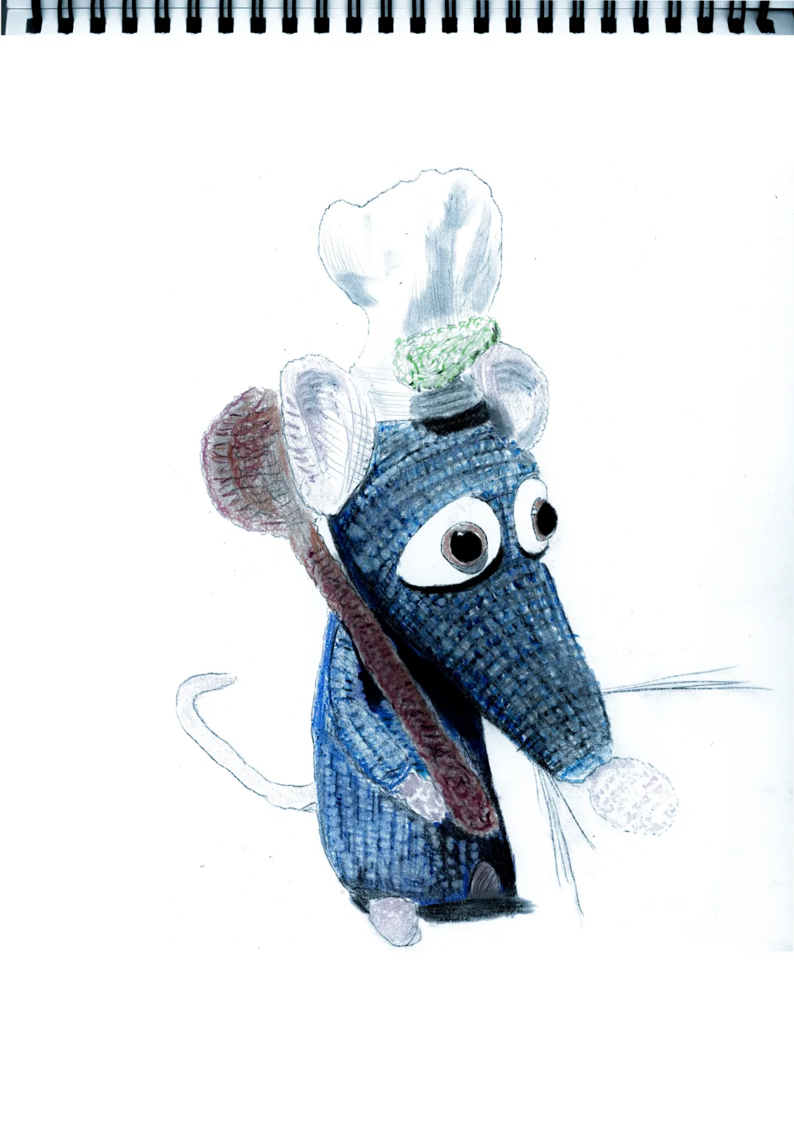 "Expedition" Day 24 — drawing, 2024