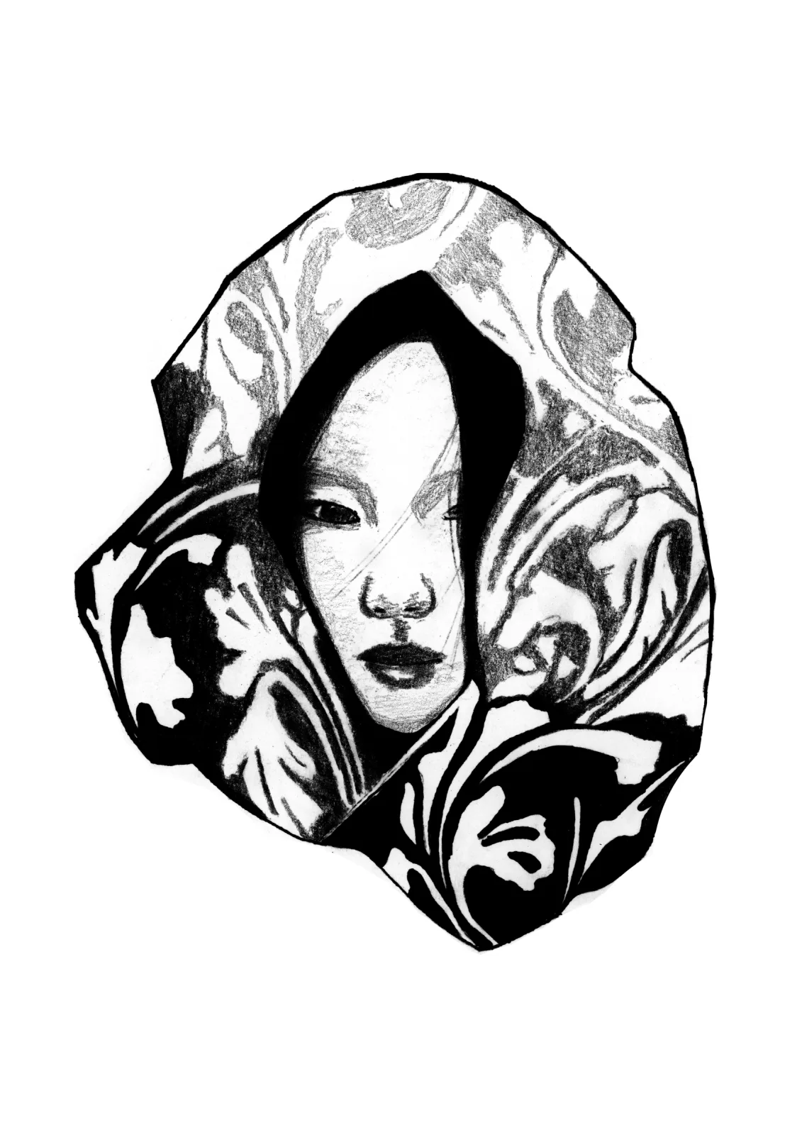 "Ornate" Day 17 — drawing, 2025