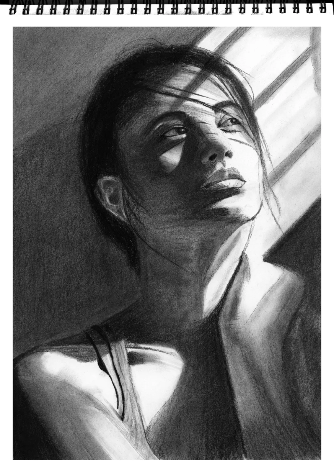 Melancholia — pencil drawing, 2023