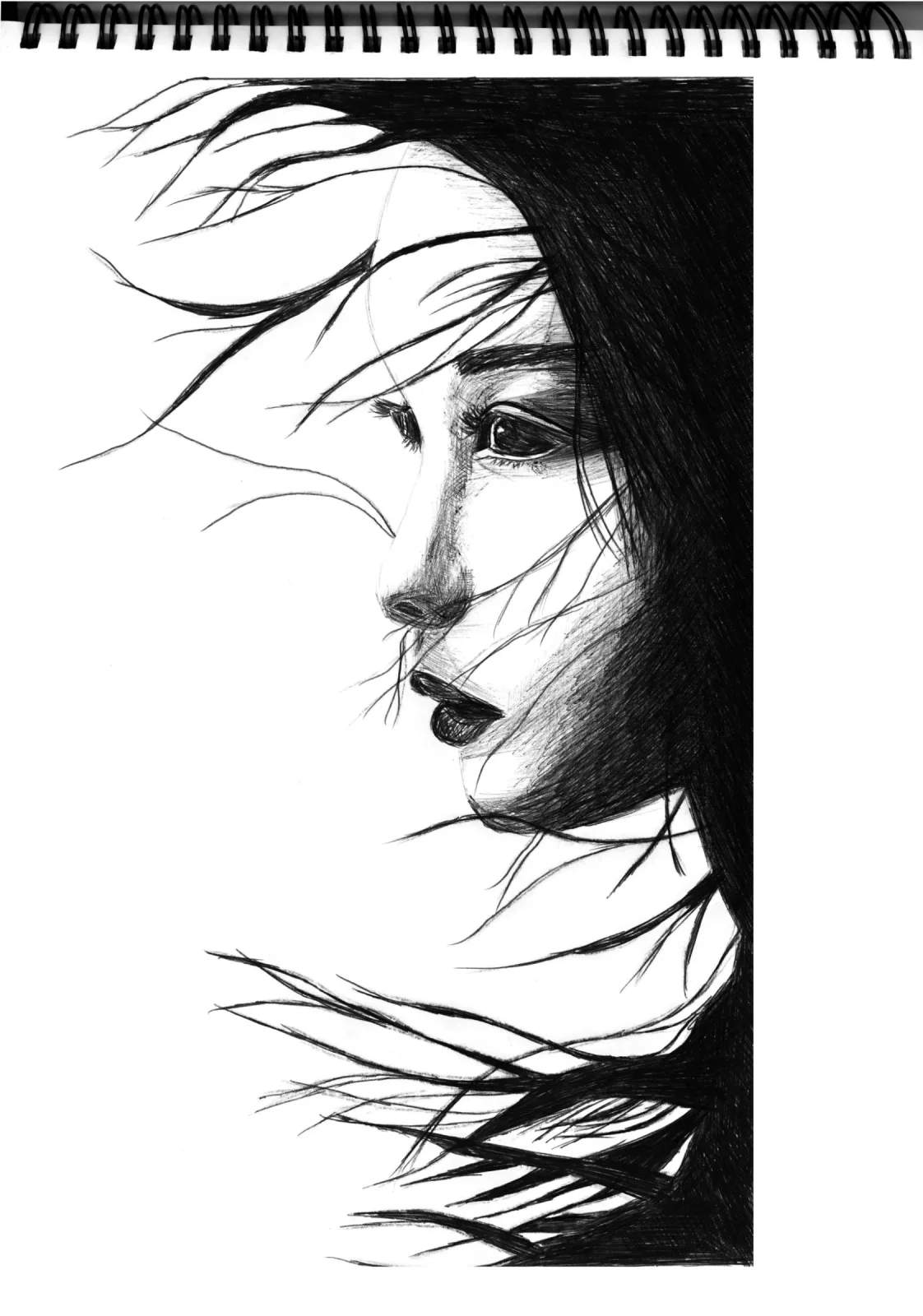 Les Miserables — drawing, 2022