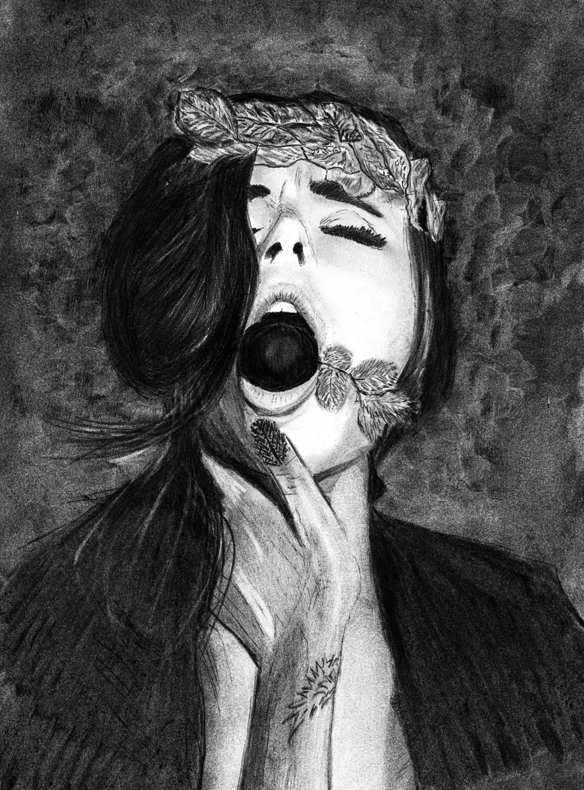 Fairy — pencil drawing, 2022