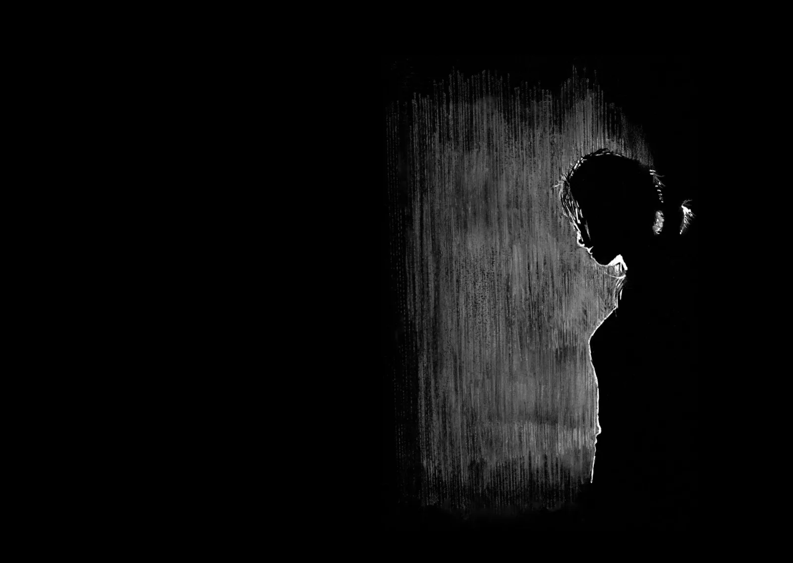 Waiting — drawing, 2022