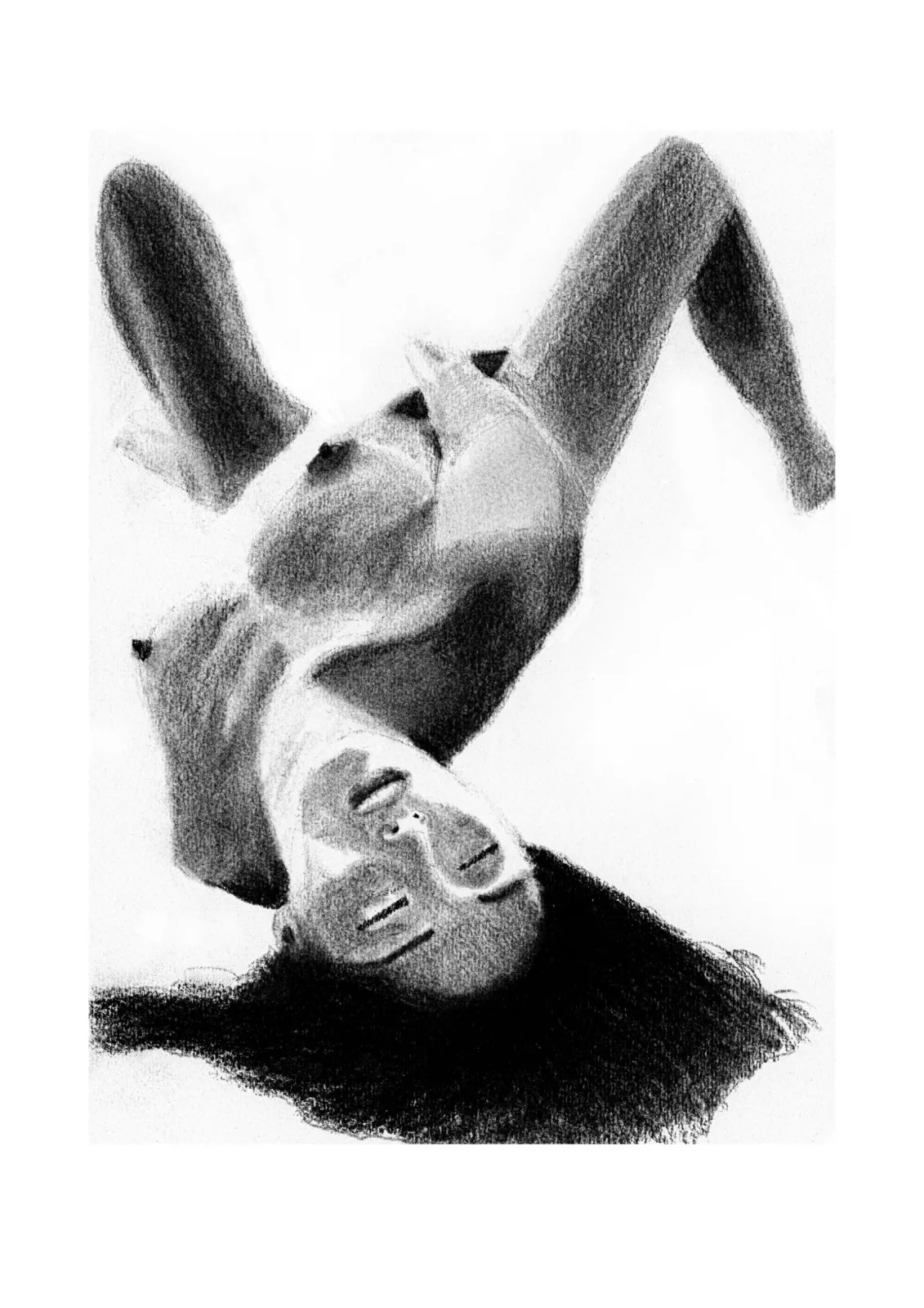 Pleasure — pencil drawing, 2022