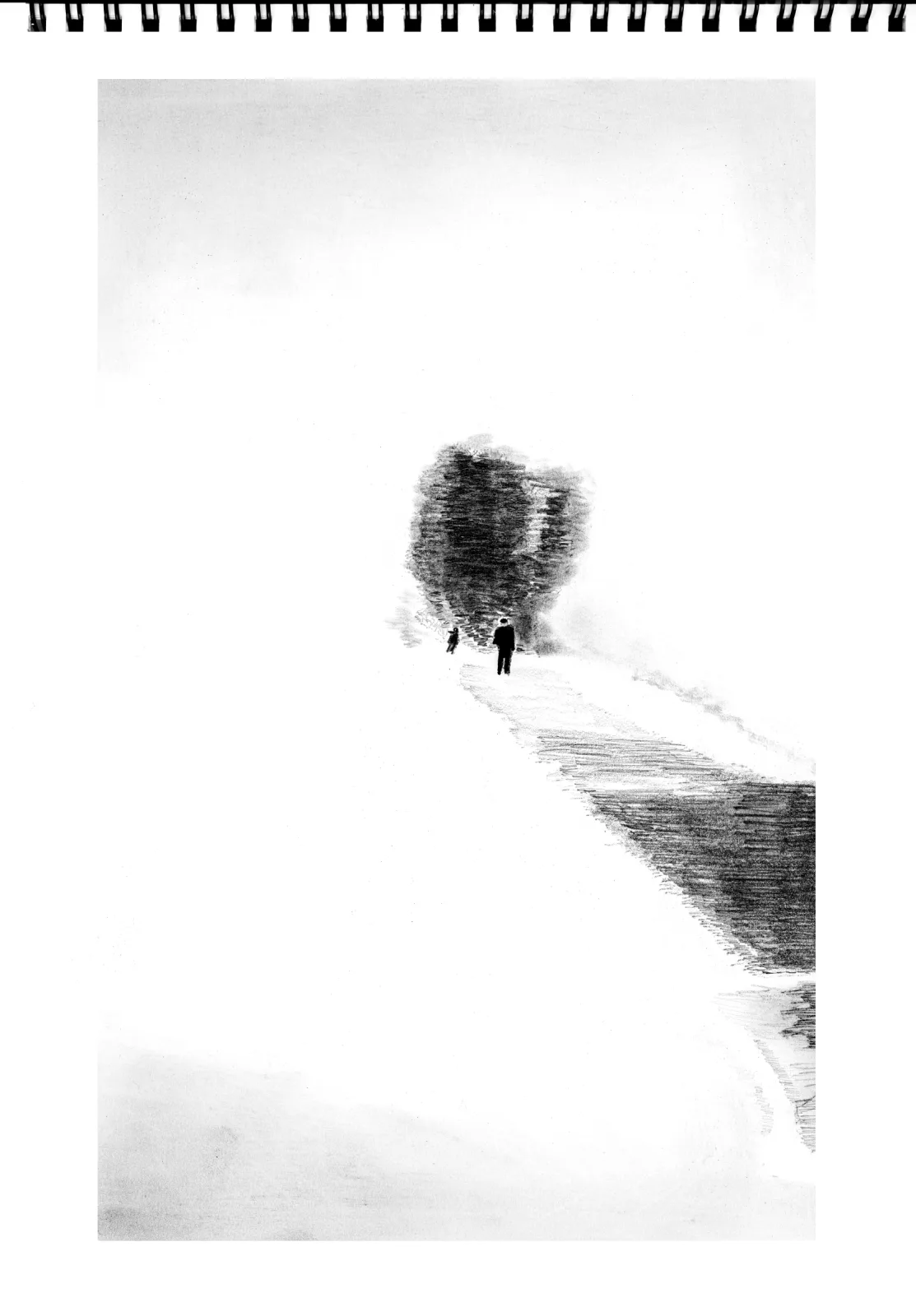 "Path" Day 3 — drawing, 2023